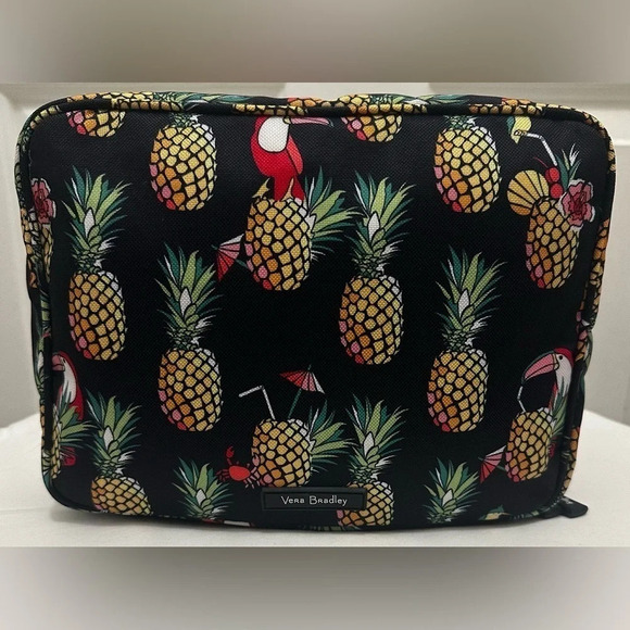 Vera Bradley Toucan Party Lighten Up Cosmetic Case - Picture 1 of 5